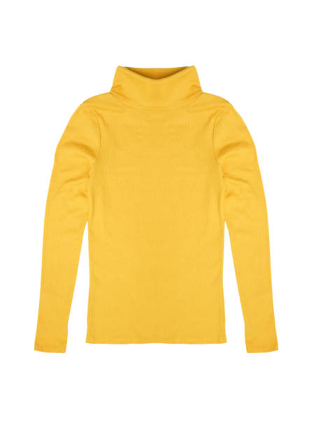 istock Yellow t shirt isolated on white background 1272794835