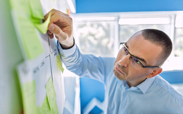 istock Businessman working in the office 1272800206