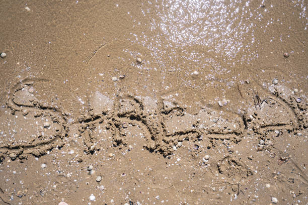 istock Sign STRESS on the beach with turquoise water 1272804978