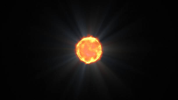 istock The Bright yellow sun of our solar system realistic 3D rendering and 3d illustration 1272809490