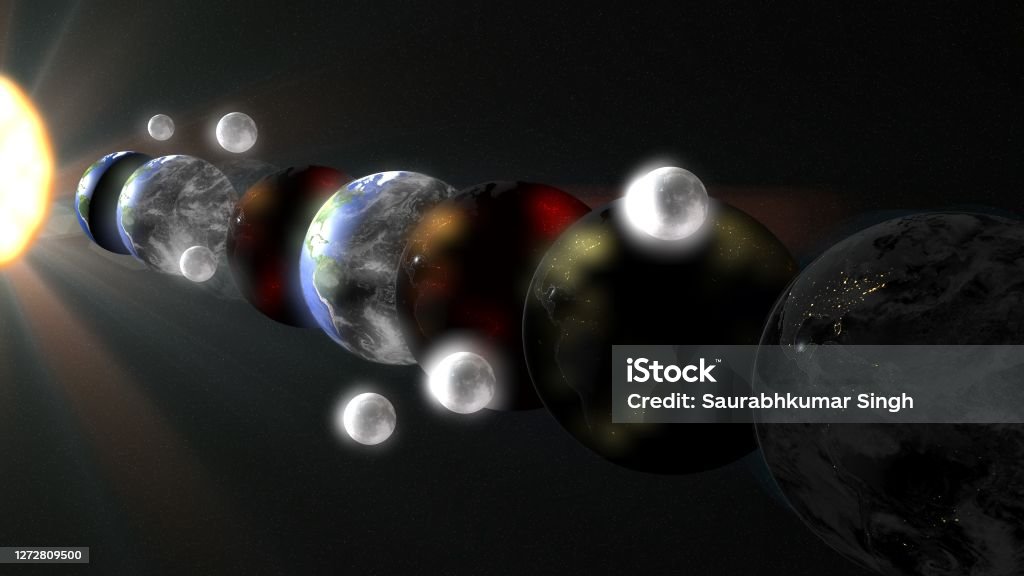 Multi Earth Parallel Universe Multiple Earth Illustration Realistic 3d Rendering ...