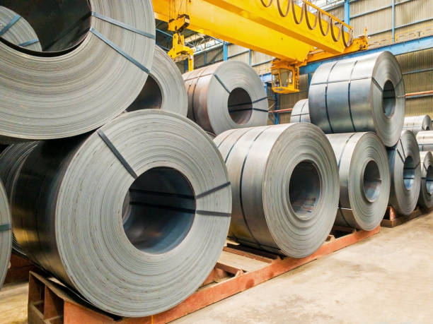 istock Hot rolled coil steel 1272813759