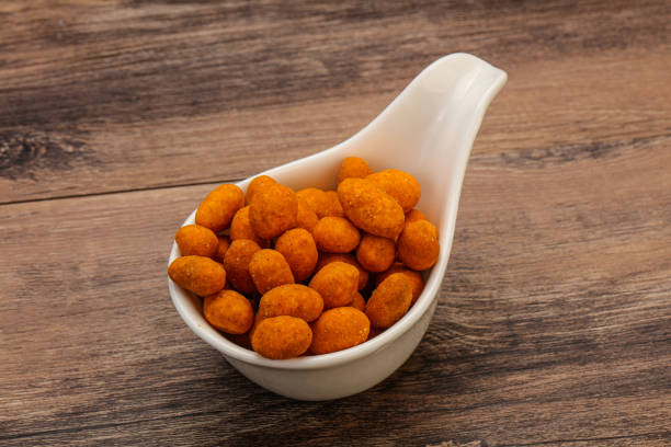 istock Spicy peanut heap in the bowl 1272817528