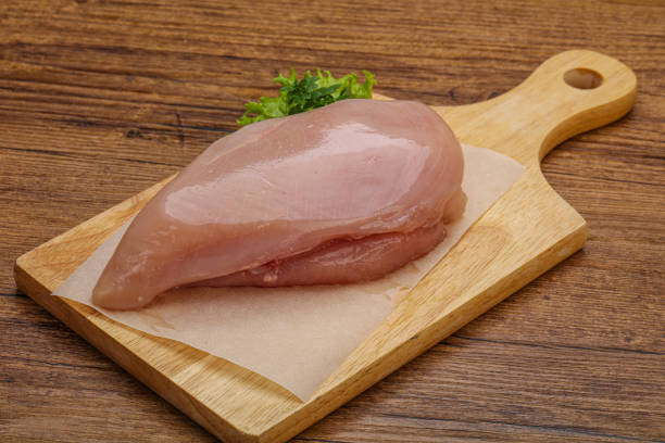 istock Raw chicken breast for cooking 1272817565