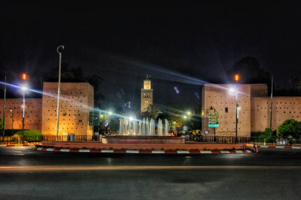 istock Koutoubia silo at night in Marrakesh 1272822041