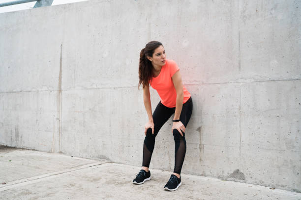istock Athletic woman on a break from training. 1272827511