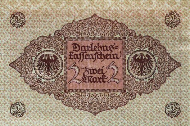 Vintage German 2 Marks Paper Money issued in 1920