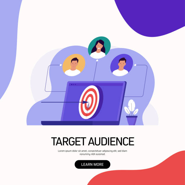 Target Audience Concept Vector Illustration for Website Banner, Advertisement and Marketing Material, Online Advertising, Business Presentation etc. Target Audience Concept Vector Illustration for Website Banner, Advertisement and Marketing Material, Online Advertising, Business Presentation etc. target market illustrations stock illustrations
