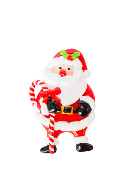 istock Santa claus figurine isolated on a white background. 1272831203