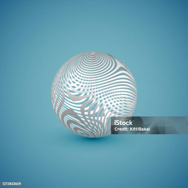 White Sphere Pattern Abstract White Pattern Sphere Vector Illustration Stock Illustration ...