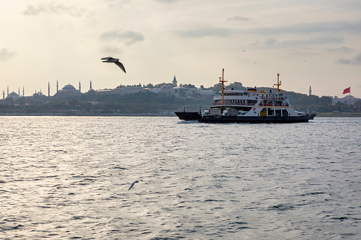 The city of Istanbul is at a geographic crossroads and is divided by a sea lane called the Bosphorus Strait. Commuter ferries have been operating on the Bosphorus since 1851.