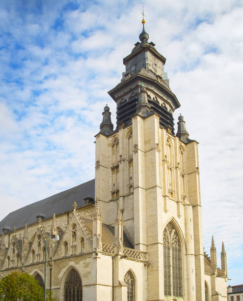 istock Notre-Dame Chapelle church Brussels 1272843319