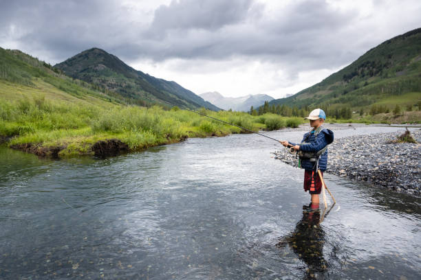 istock Family Fly Fishing Adventure 1272844329