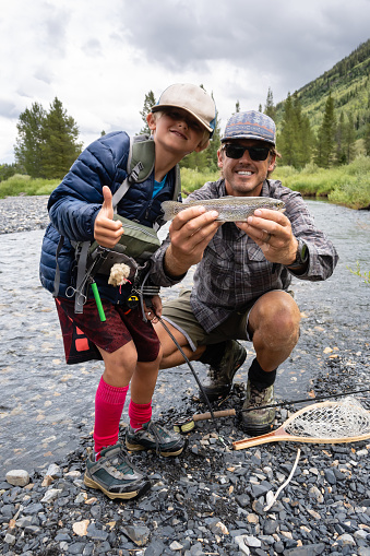 Family Fly Fishing Adventure high in the mountains of Crested Butte, Colorado.