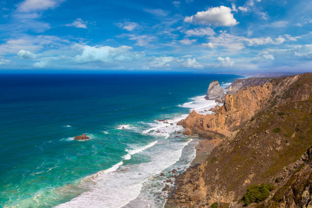 istock Atlantic ocean coast in Portugal 1272849001