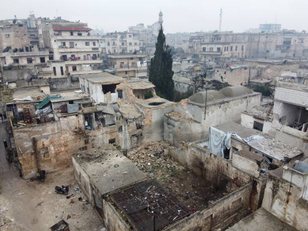 istock A house shot down by planes in Idlib city center 1272855029