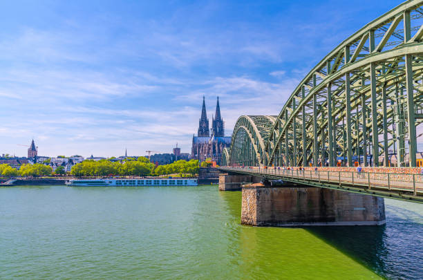 istock Cologne historical city centre with Cologne Cathedral 1272855647