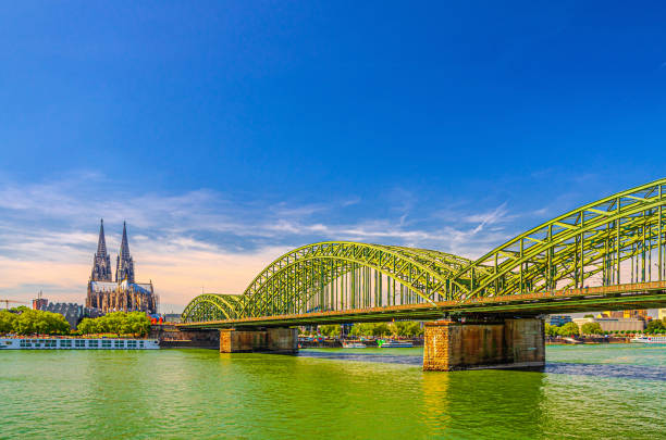 istock Cologne historical city centre with Cologne Cathedral 1272855650