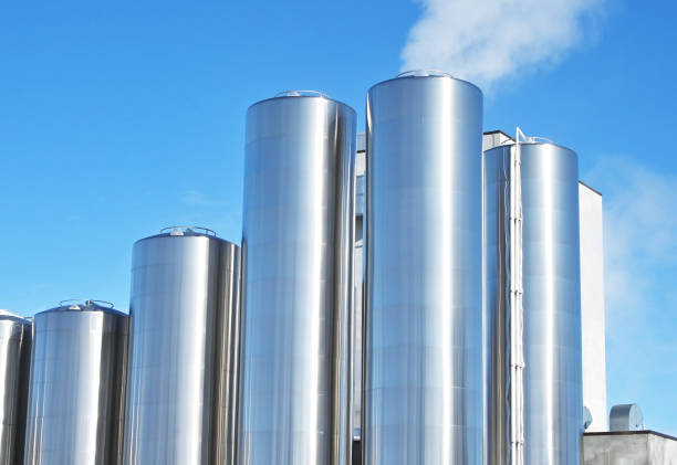 istock Stainless Steel Tanks 1272865379