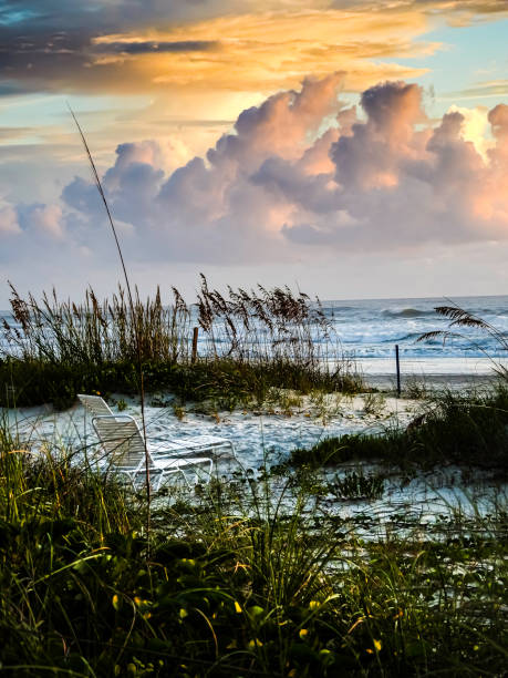 istock Sunrise at New Smyrna Beach, Florida 1272874852