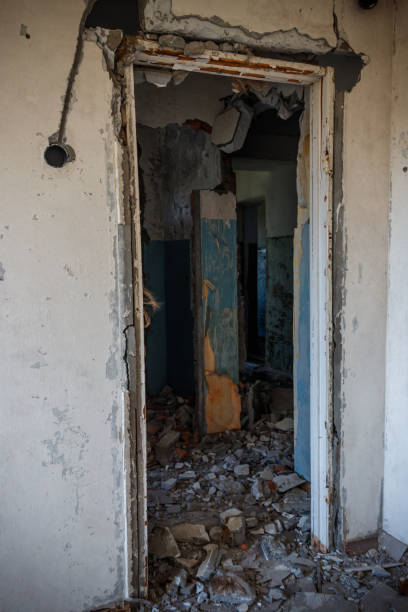 istock Interior of the old abandoned apartment 1272885218