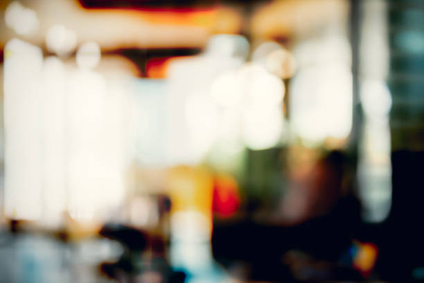 istock Abstract blur interior coffee shop or cafe for background. 1272899968