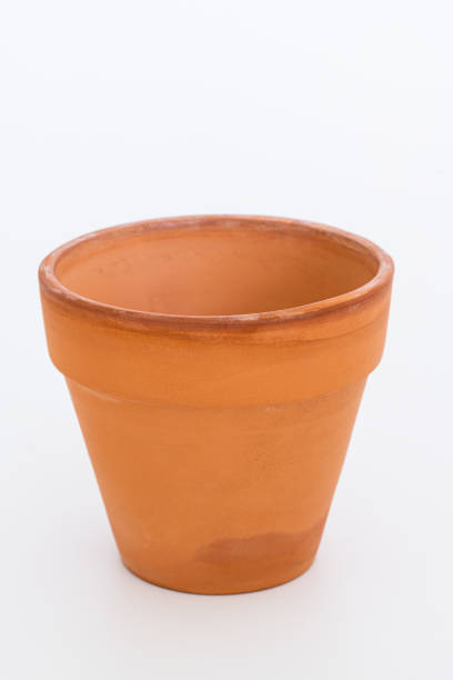 garden pot - pottery shard imagens e fotografias de stock