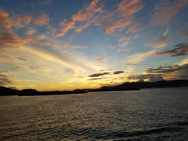 istock Sunset on the sea 1272903755
