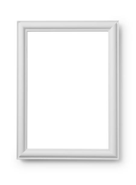 istock White wooden frame on a white background 1272904440