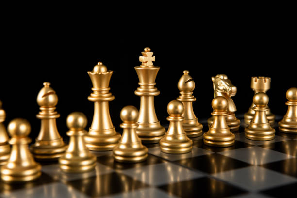 istock Chess business concept, leader & success 1272904599