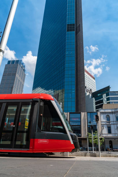 istock Sydney light rail tram train, NSW, Australia 1272917862