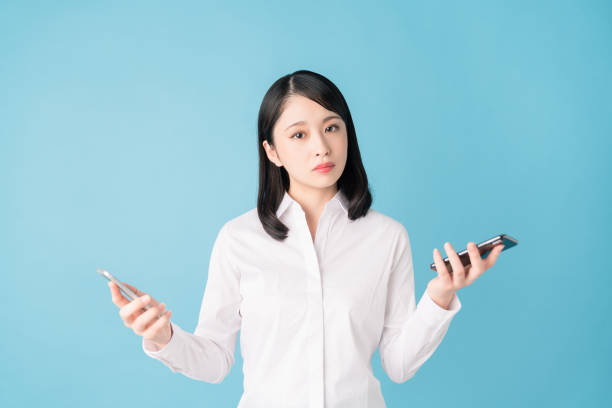 istock Comparison of smart phones concept. 1272924087