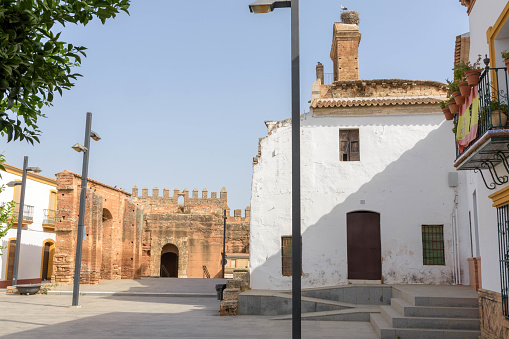 Niebla, typical town in southern Spain, in the province of Huelva. Andalusia