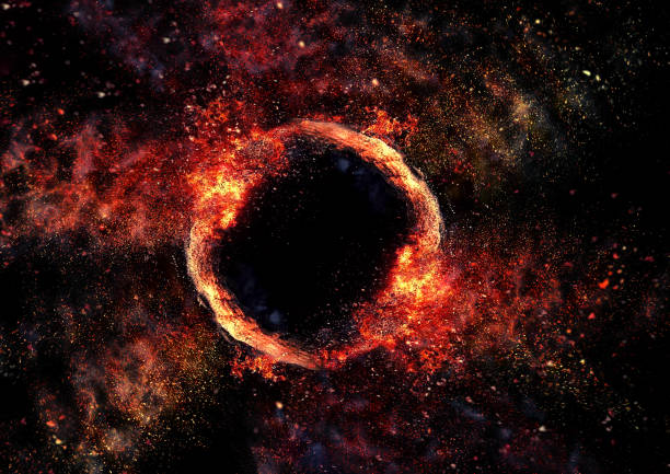istock 3D illustration of a burning rope ring 1272930632
