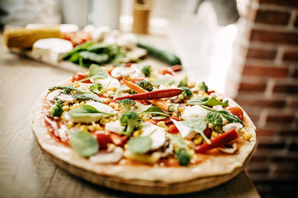 istock Homemade is pizza 1272939081