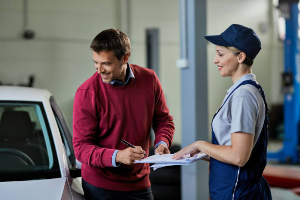 istock I am very satisfied with how you repaired my car! 1272945873