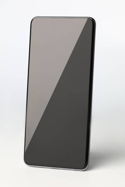 istock Modern smartphone on gray bacround closeup 1272957115