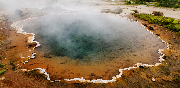 One of the hotsprings around Geysir, Iceland