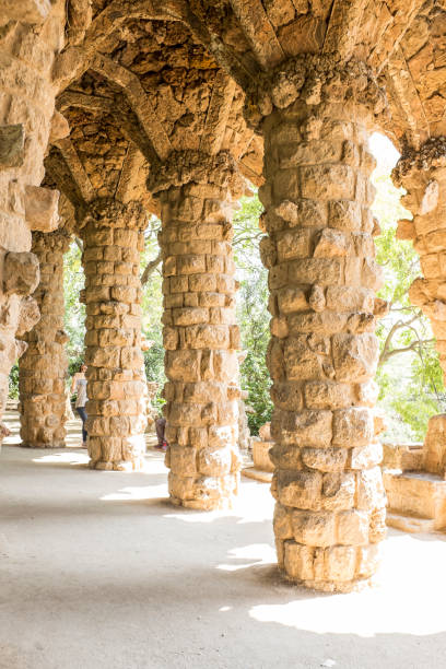 istock Park Guell in Barcelona, Spain 1272960925