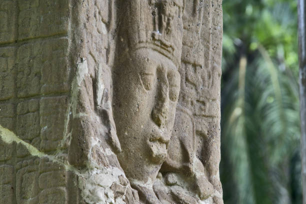 Ornaments in domestic garden