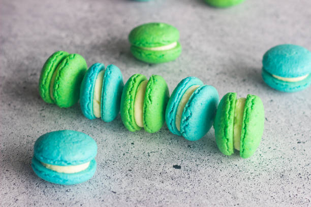 istock Macaroons. Delicious french desserts 1272972950