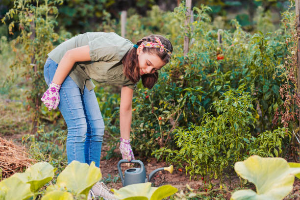 istock Happy on my organic farm 1272975036