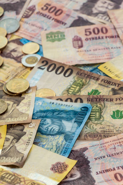 istock Hungarian forint. HUF banknotes 1272975281