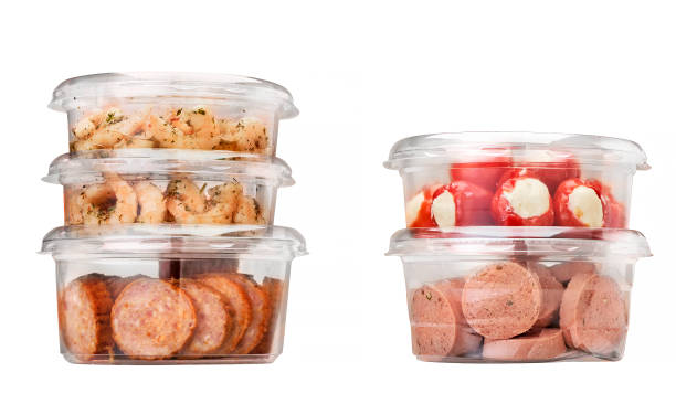 istock Various types of packaged food in a studio setting, isolated on white 1272976729