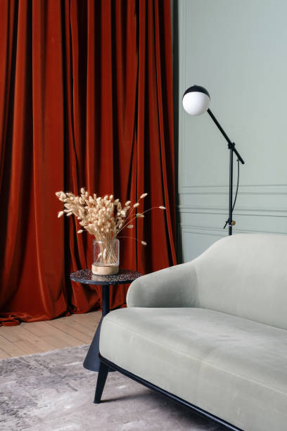 istock Modern interior design in contemporary living room 1272977185