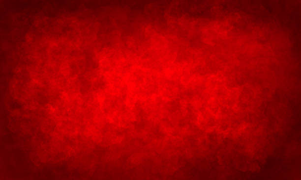 istock red bright urgent grunge background. Festive simple classic backdrop for invitations, cards, banners 1272981393