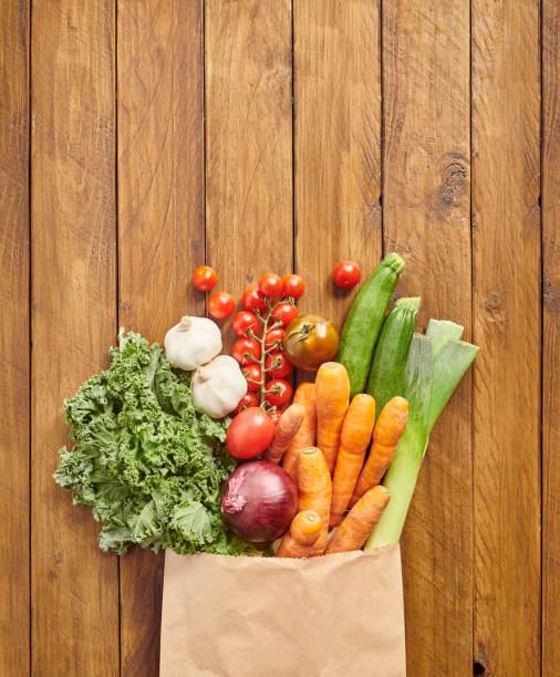 istock fresh organic vegetables flat lay shot overhead 1272982097