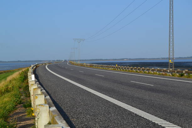 istock Road crossing the Wadden sea 1272983486