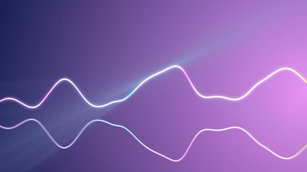 istock Lightning concept. 3d rendering of elegant lightning strokes with glowing electricity neon effect. 1272991942