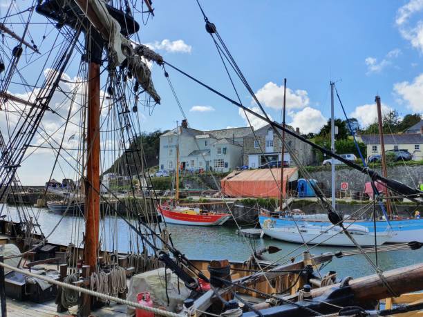 istock Boats in harbour 1272992750